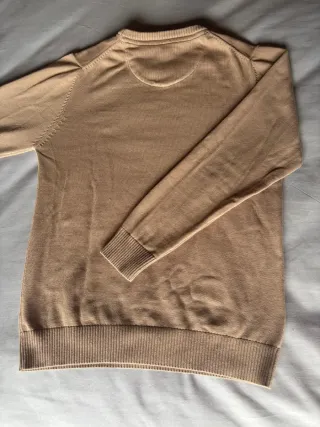 Jersey Spagnolo beige para niño – punto fino de