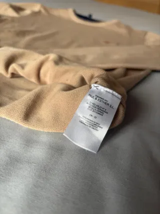 Jersey Spagnolo beige para niño – punto fino de