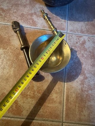 Lotti in bronzo: mortaio e teiere! Almirez in bronzo