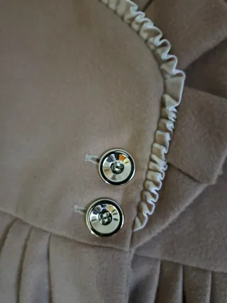 Abrigo La Amapola Talla 6