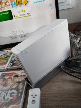 Consola Nintendo Wii Blanca + Juegos