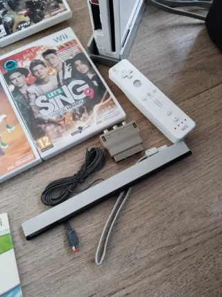 Consola Nintendo Wii Blanca + Juegos