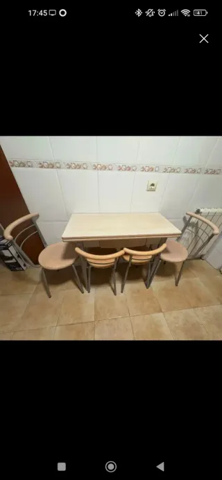 Cocina completa madera y metal