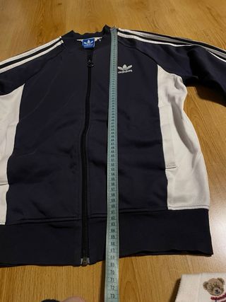 Sudadera Adidas Originals baggy fit cremallera