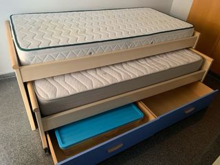 Cama nido con 2 cajones
