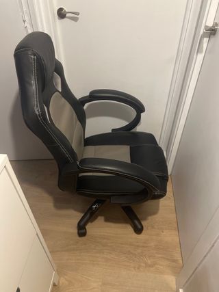 Silla Gamer Negra y Gris