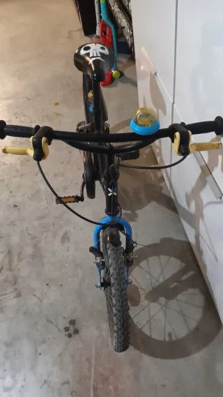 Bicicleta infantil negra  Btwin decathlon