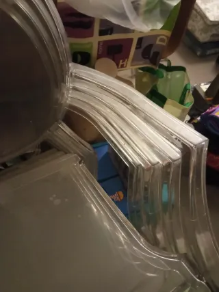 Lote 4 Sillas Diseño Transparentes