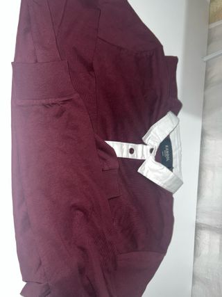 Polo Kangol manga larga rojo