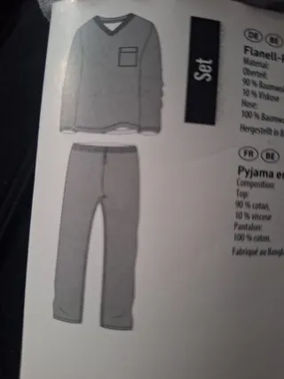 Pijama hombre 4XL nuevo