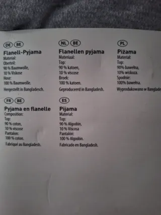 Pijama hombre 4XL nuevo