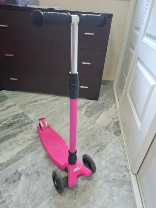 Patinete 3 Ruedas Rosa