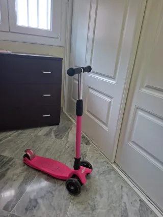 Patinete 3 Ruedas Rosa