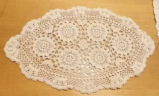 Set 4 centrini vintage