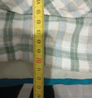 Giacca/camicia imbottita a quadri