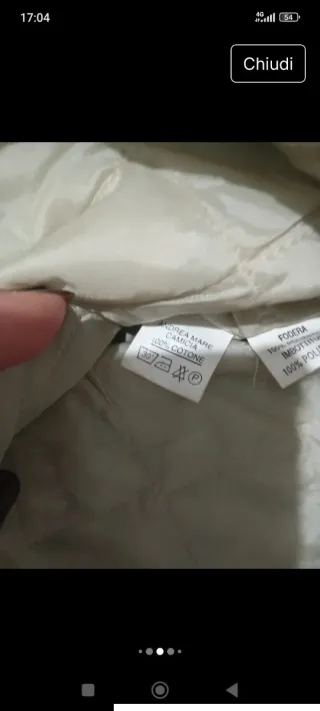 Giacca/camicia imbottita a quadri