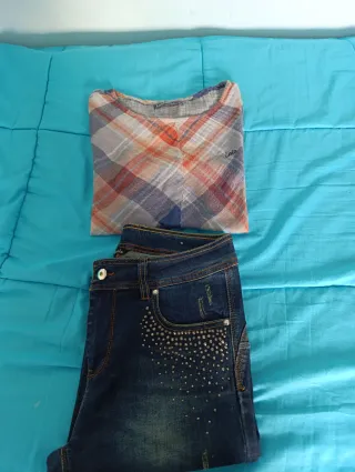 Pantalón vaquero (40) nuevo+ regalo camisa Lois.