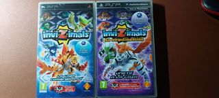 PSP Negra con Batería, cargador y 4 juegos