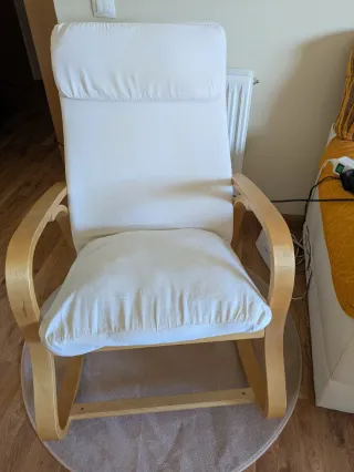 Mecedora madera lactancia