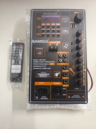 Amplificador Digital Bluetooth SAMSUI HXQ-509