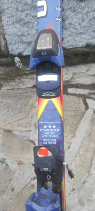 Esquís Salomon MBL con Fijaciones