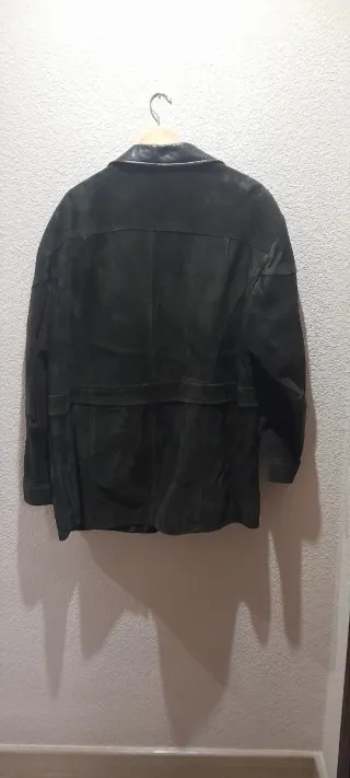 Chaquetón Ante Pierre Cardin Verde