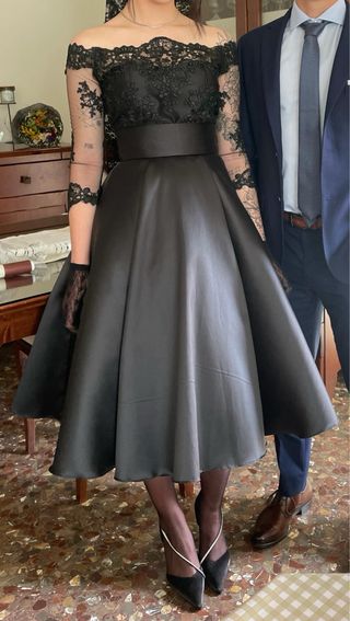 Traje Negro Clavariesa/Evento