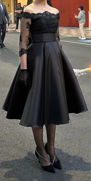 Traje Negro Clavariesa/Evento