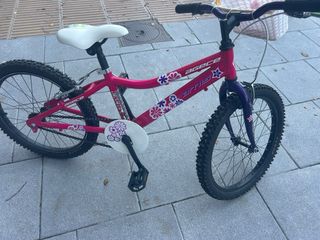 Bicicleta niña rosa 6-8 años