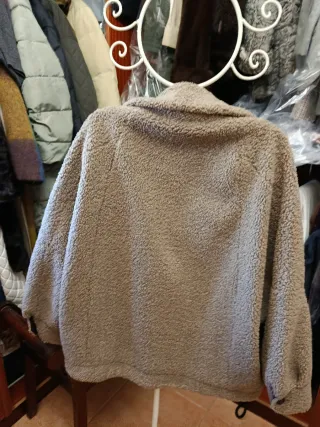 Chaquetón borreguito beige T.XS