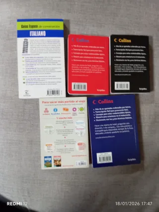 Pak de libros idiomas.