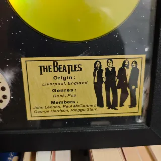 Cuadro The Beatles Disco de Oro