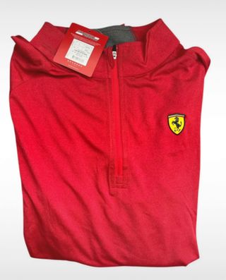 Sudadera Scuderia Ferrari Roja Talla L Hombre