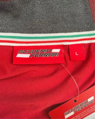 Sudadera Scuderia Ferrari Roja Talla L Hombre