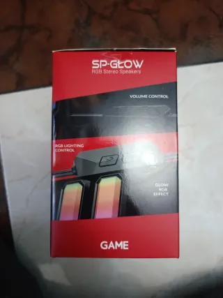 Altavoces GAME SP-GLOW RGB Bluetooth