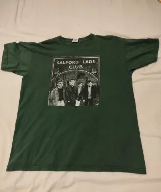Maglietta Salford Lads Club vintage verde