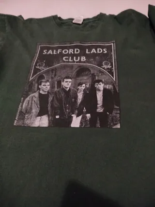 Maglietta Salford Lads Club vintage verde