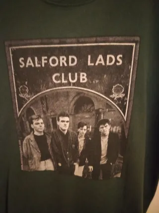 Maglietta Salford Lads Club vintage verde