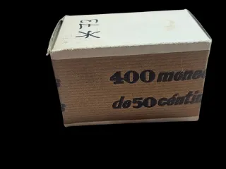 Lote 400 monedas 50 céntimos 1966 Estrella 73