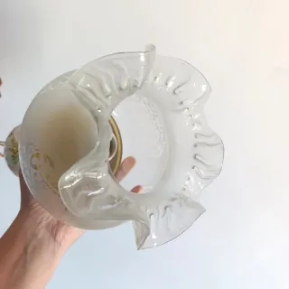 Lámpara cerámica y cristal