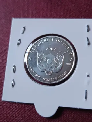 2500 Francos Plata Nigeria 2007 abolición esclavit