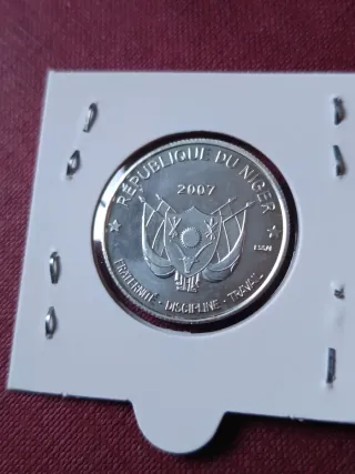 2500 Francos Plata Nigeria 2007 abolición esclavit