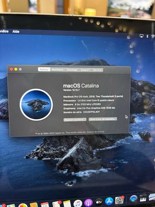 MacBook Pro 13.3 - 2019 Plata