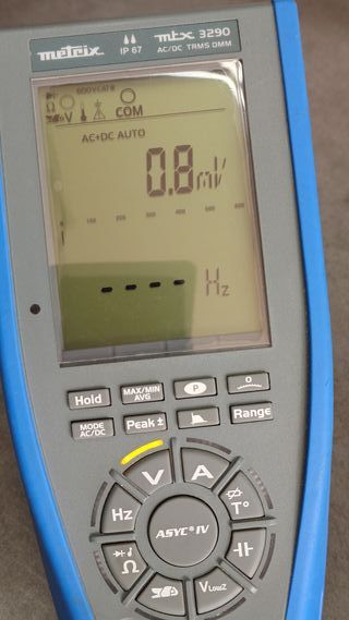 Multímetro Metrix MTX3290 IP67