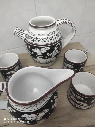 Servizio da tè/caffè in ceramica Deruta