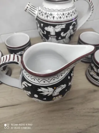 Servizio da tè/caffè in ceramica Deruta