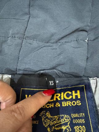 Parka Woolrich Arctic Donna XS Nero