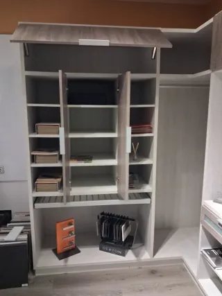 Vestidor modular en L