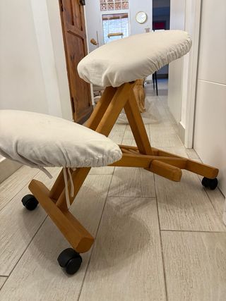 Silla ergonómica plegable