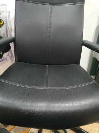 Silla de oficina Ikea negra